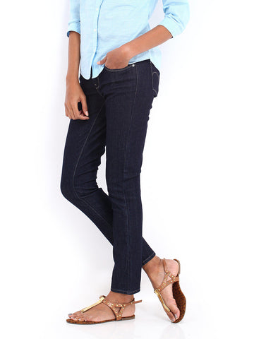 Levis Women Dark Blue Slight Curve Skinny Fit Jeans