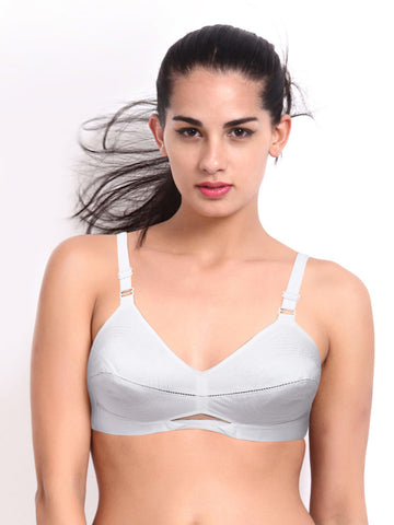 Libertina Duchess-U-Back White Bra 2319