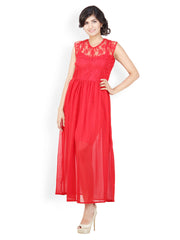 Liebemode Red Maxi Dress