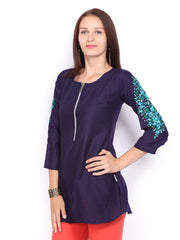 Lovely Lady Women Navy Kurti