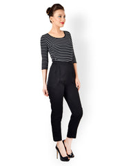 Magnetic Designs Women Black Jumpsuit