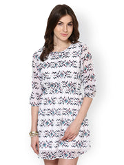 Magnetic Designs White Fit &amp; Flare Dress
