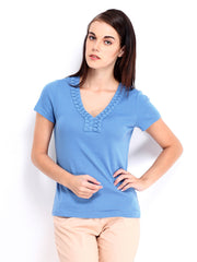 Maine by Debenhams Women Blue Top