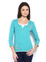 Maine by Debenhams Women Blue Top