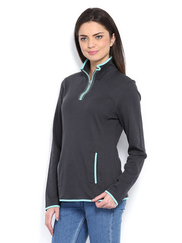 Maine by Debenhams Women Charcoal Grey Top