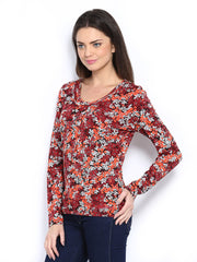 Maine by Debenhams Women Multi-Coloured Printed Top