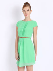 Mast &amp; Harbour Green Shift Dress