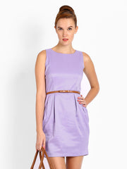 Mast &amp; Harbour Lavender Coloured Tailored Dress