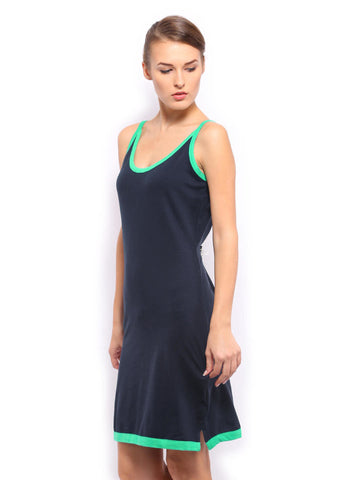 Mast &amp; Harbour Navy Shift Dress
