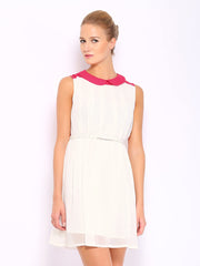 Mast &amp; Harbour White A-Line Dress
