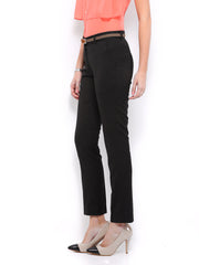 Mast &amp; Harbour Women Black Trousers