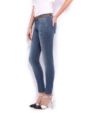 Mast &amp; Harbour Women Blue Skinny Fit Jeans