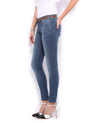 Mast &amp; Harbour Women Blue Skinny Fit Jeans