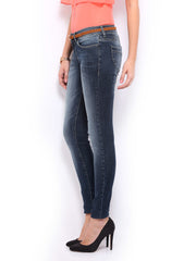 Mast &amp; Harbour Women Blue Slim Fit Jeans