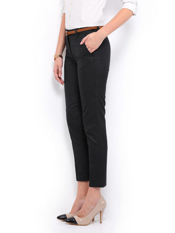 Mast &amp; Harbour Women Dark Navy Kristy Trousers