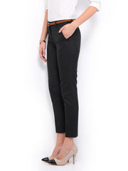 Mast &amp; Harbour Women Dark Navy Kristy Trousers