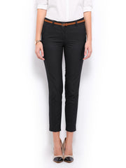 Mast &amp; Harbour Women Dark Navy Kristy Trousers