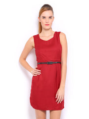 Mast &amp; Harbour Red Tailored Dress