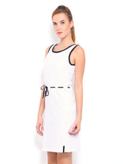 Mast &amp; Harbour White A-Line Dress