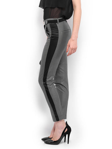 Mast &amp; Harbour Women Grey Formal Trousers