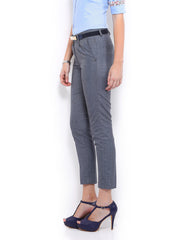 Mast &amp; Harbour Women Grey Jolly Trousers