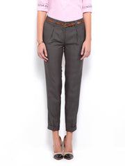 Mast &amp; Harbour Women Grey Marina Trousers