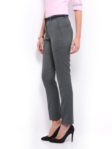 Mast &amp; Harbour Women Grey Trousers