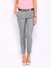 Mast &amp; Harbour Women Light Grey Marina Trousers