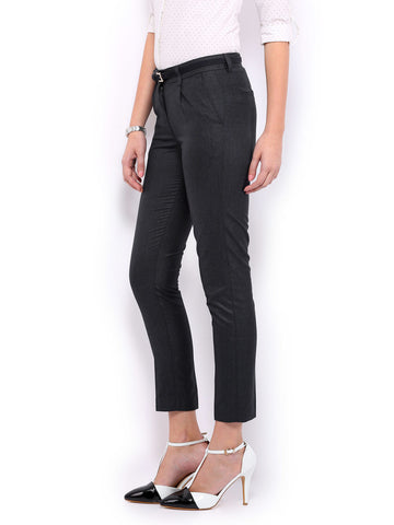 Mast &amp; Harbour Women Navy Jolly Trousers