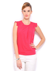 Mast &amp; Harbour Women Pink Aalia Top