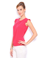 Mast &amp; Harbour Women Pink Aalia Top