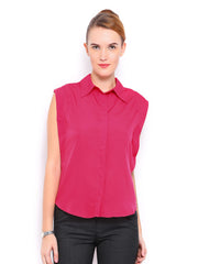 Mast &amp; Harbour Women Pink Alisa Top