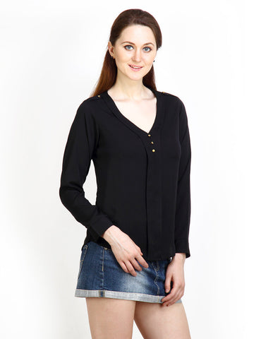 Maysa Women Black Top