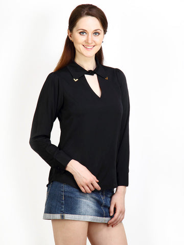 Maysa Women Black Top