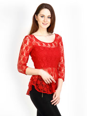 Maysa Women Red Top