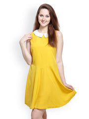 Maysa Mustard Tailored Dress