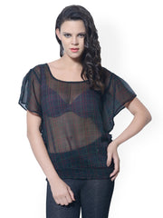 Meira Women Black Printed Top
