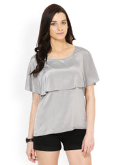 Meira Women Grey Top