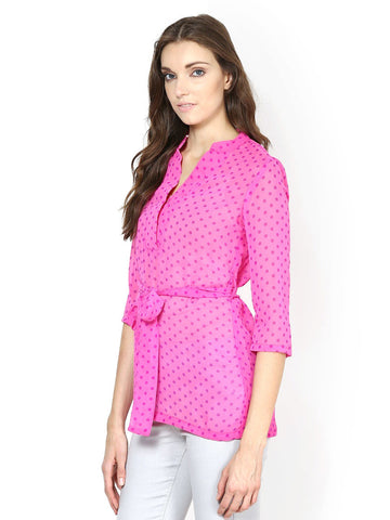 Meira Women Pink Top