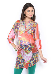 Melange by Lifestyle Women Multi-Coloured Printed Kurta