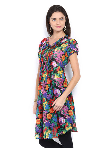 Melange by Lifestyle Women Multi-Coloured Printed Kurta