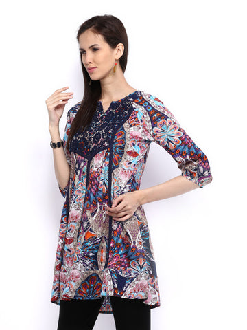 Melange by Lifestyle Women Multi-Coloured Printed Kurta