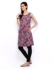 Melange by Lifestyle Women Multi-Coloured Printed Kurta