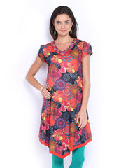 Melange by Lifestyle Women Multi-Coloured Printed Kurta