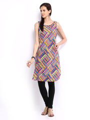 Melange by Lifestyle Women Multi-Coloured Printed Kurta