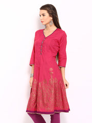 Melange by Lifestyle Women Pink Kurta