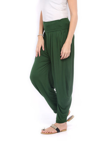 Mirage Women Green Harem Pants