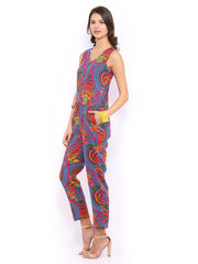 Mirage Women Multicoloured Printed Jumpsuit