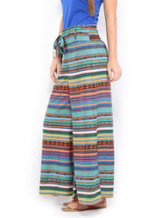 Mirage Women Multicoloured Printed Palazzo Trousers
