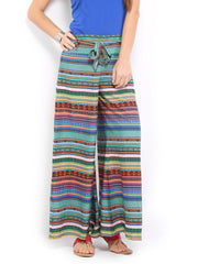 Mirage Women Multicoloured Printed Palazzo Trousers